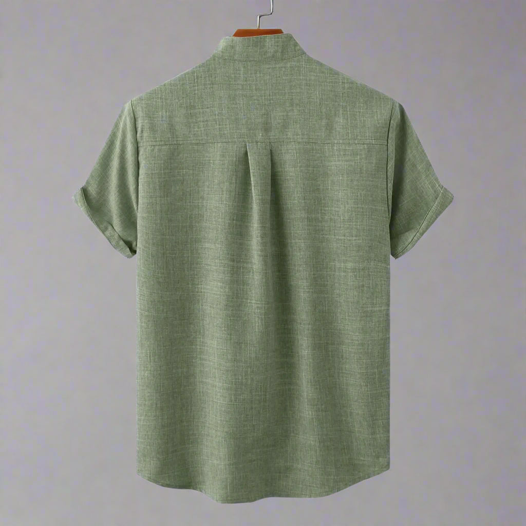 Lorenzo | Uomo Leggera Camicia Casual | Traspirante