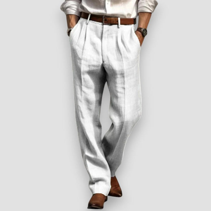 Leonardo | Uomo Pantaloni Leggeri | Eleganti
