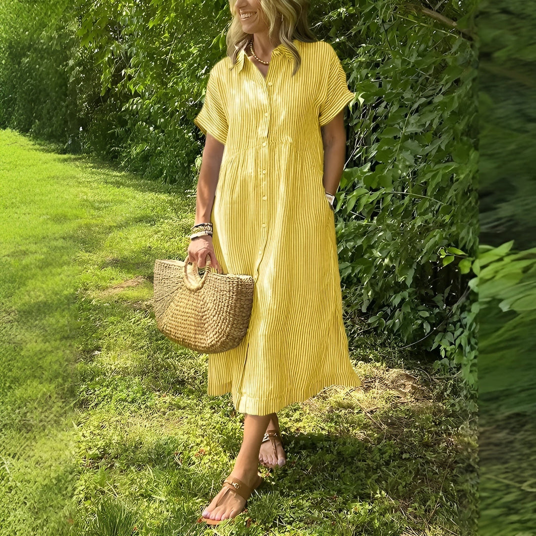 Isotta | Donna Leggera Vestito Midi | Quotidiano