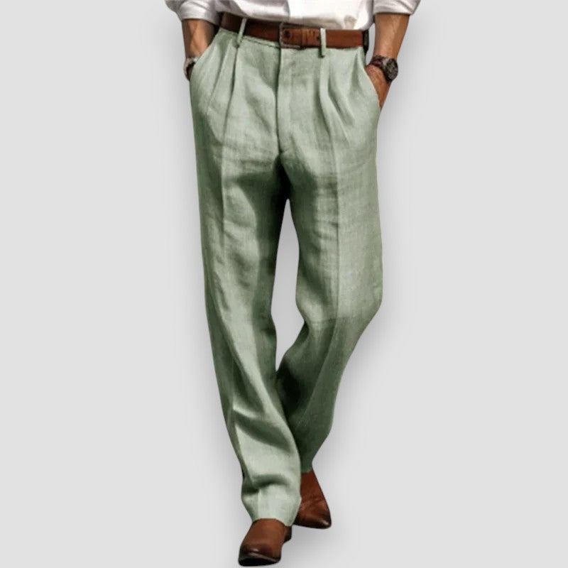Leonardo | Uomo Pantaloni Leggeri | Eleganti