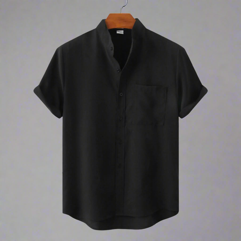 Lorenzo | Uomo Leggera Camicia Casual | Traspirante