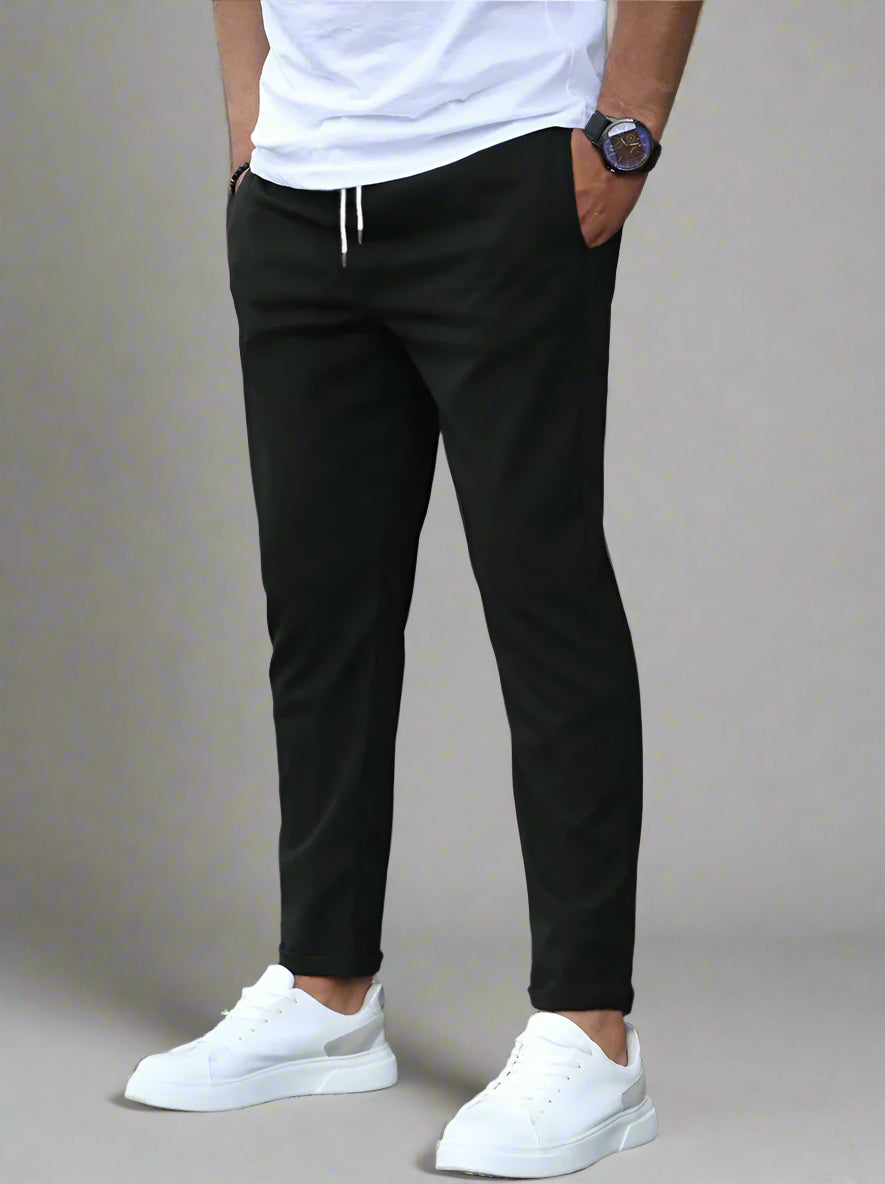 Dario | Uomo Elastico Pantaloni Jogger | Comodi