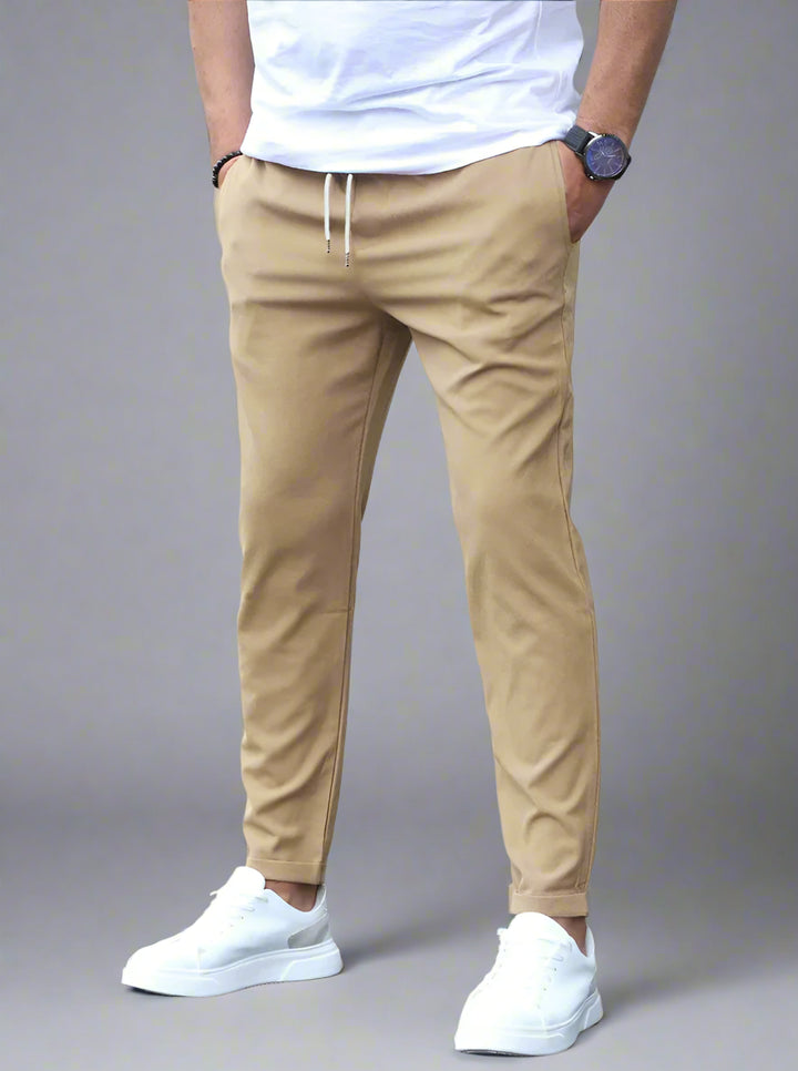 Dario | Uomo Elastico Pantaloni Jogger | Comodi