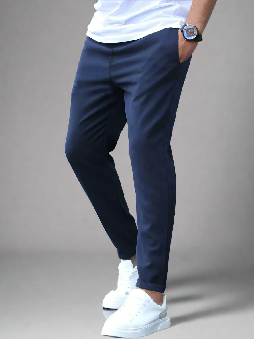 Dario | Uomo Elastico Pantaloni Jogger | Comodi