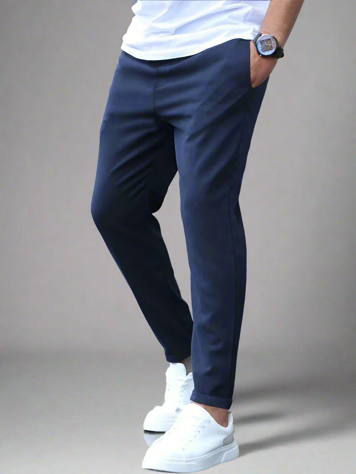 Dario | Uomo Elastico Pantaloni Jogger | Comodi