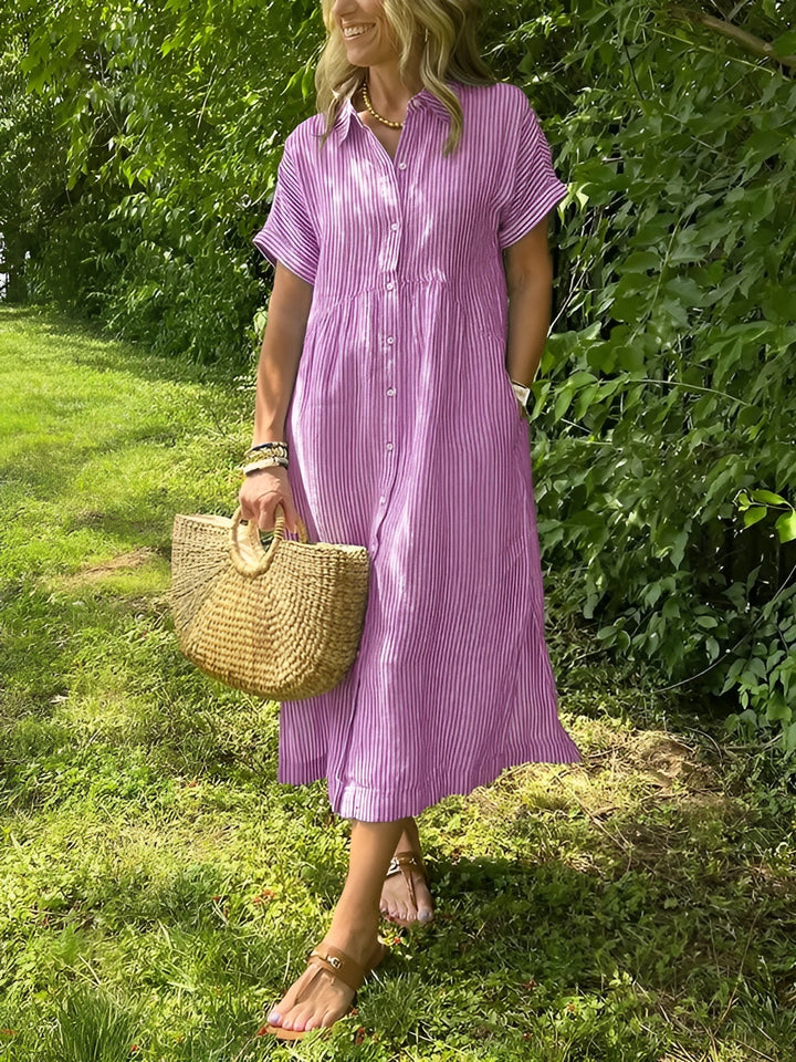 Isotta | Donna Leggera Vestito Midi | Quotidiano