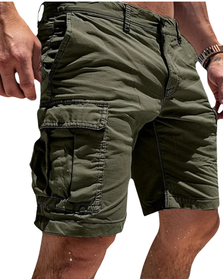 Ettore | Uomo Pantaloncini Cargo Leggeri | Funzionali – in Italy