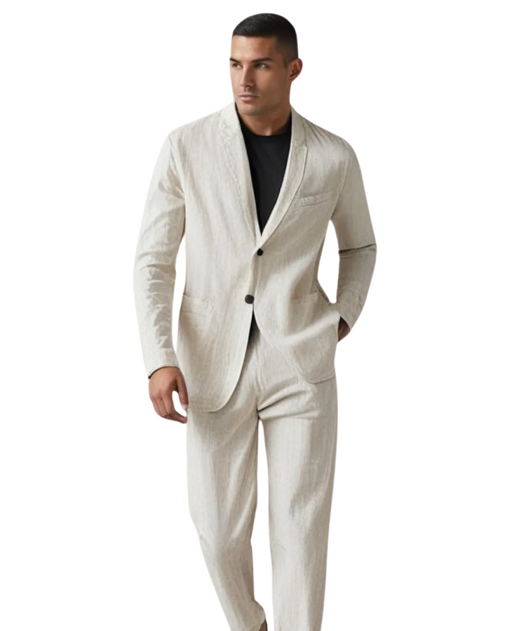 Riccardo | Uomo Set Elegante | Traspirante e Versatile