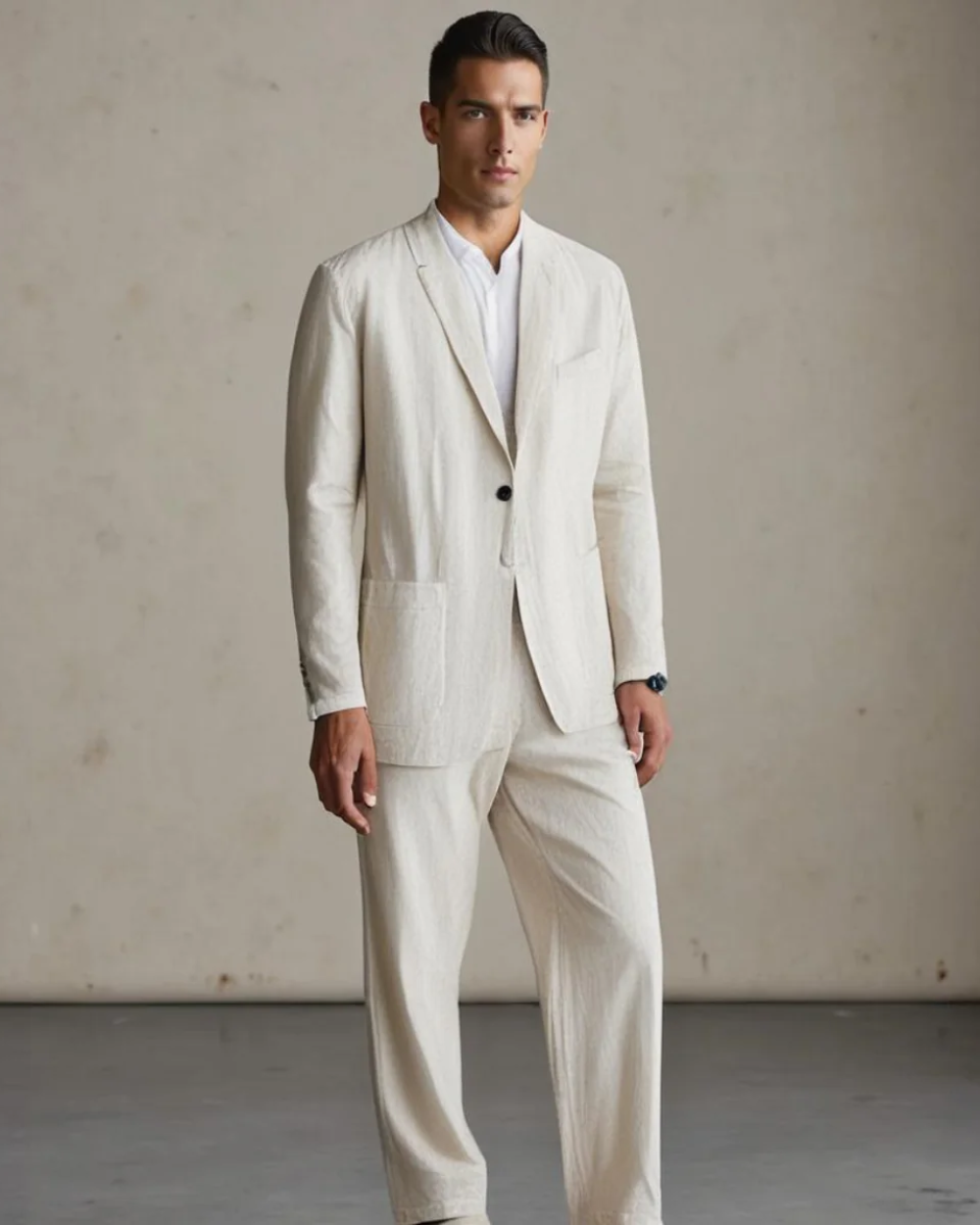 Riccardo | Uomo Set Elegante | Traspirante e Versatile