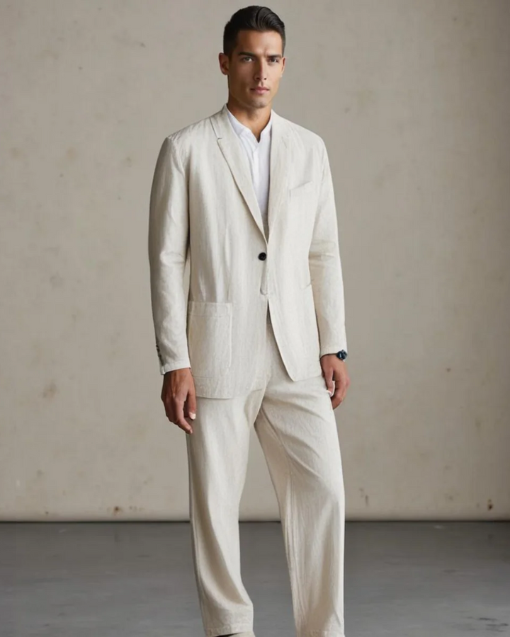 Riccardo | Uomo Set Elegante | Traspirante e Versatile