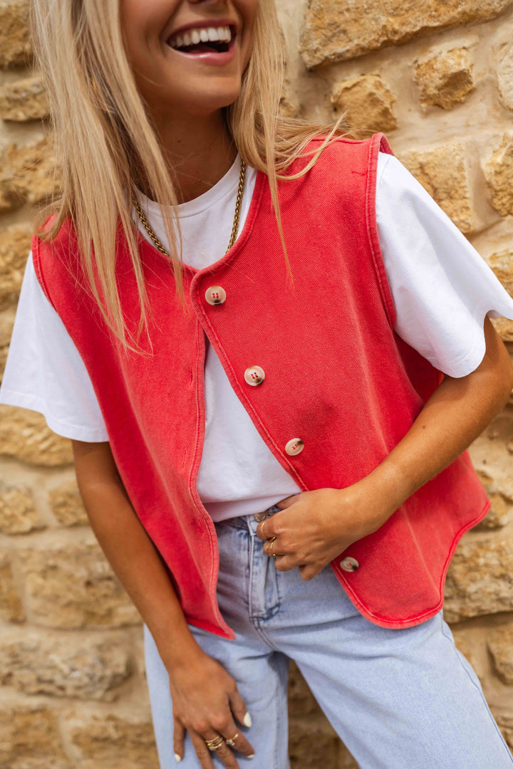 Lara | Donna Leggera Gilet Estiva | Strutturata