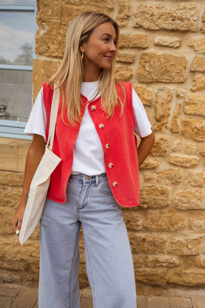Lara | Donna Leggera Gilet Estiva | Strutturata