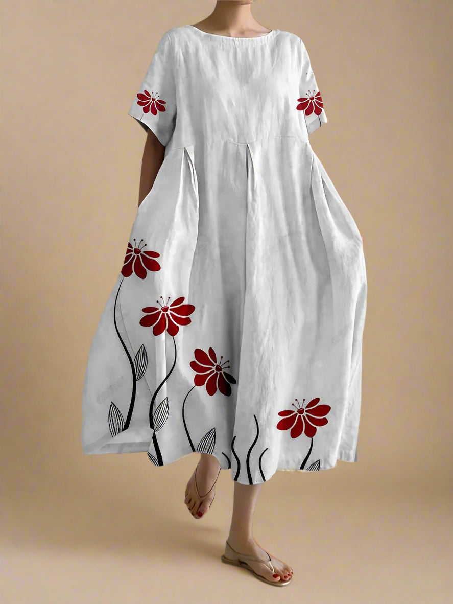 Giada | Donna Floreale Vestito Estivo | Leggero