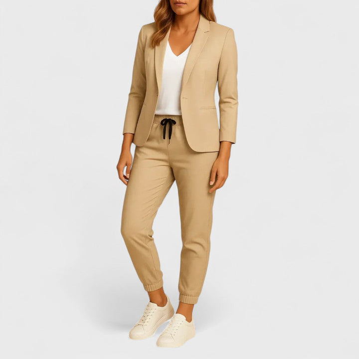 Ludovica | Donna Completo Elegante Giacca e Pantaloni | Versatile