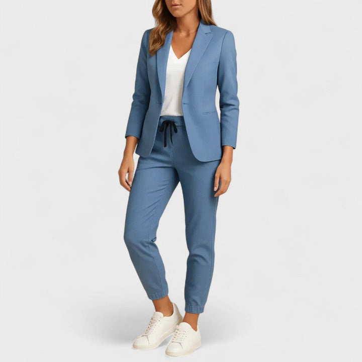 Ludovica | Donna Completo Elegante Giacca e Pantaloni | Versatile