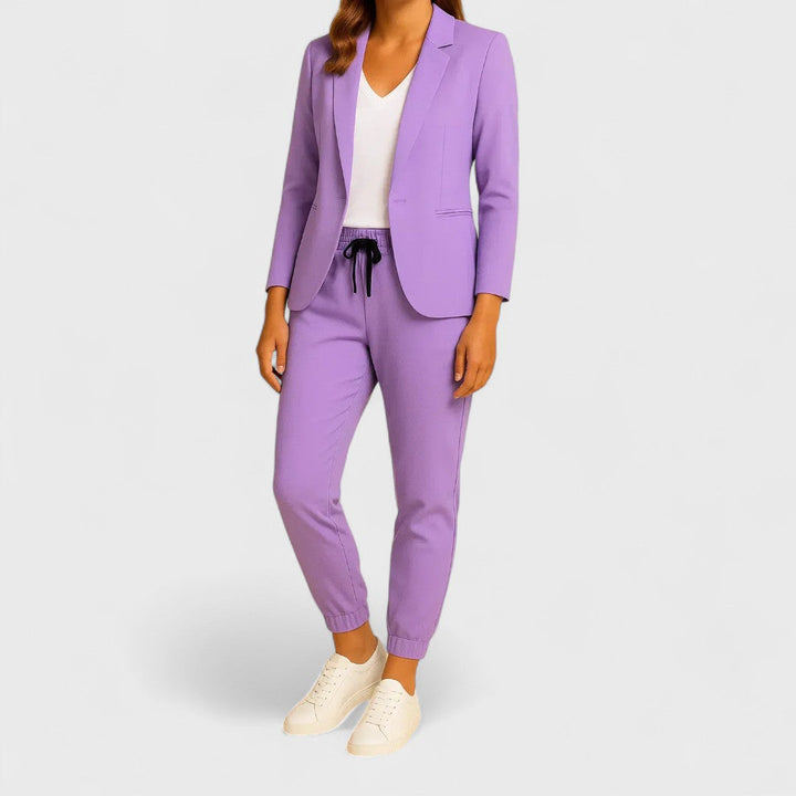 Ludovica | Donna Completo Elegante Giacca e Pantaloni | Versatile