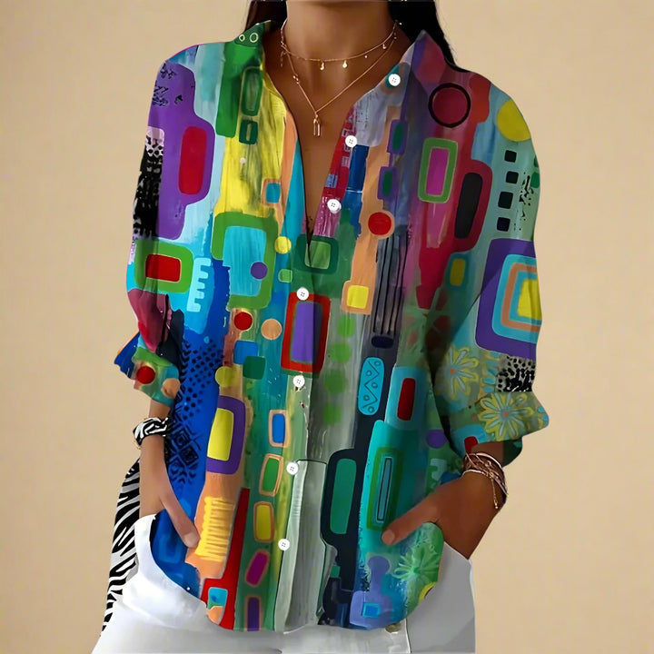 Luna | Donna Traspirante Blusa | Confortevole