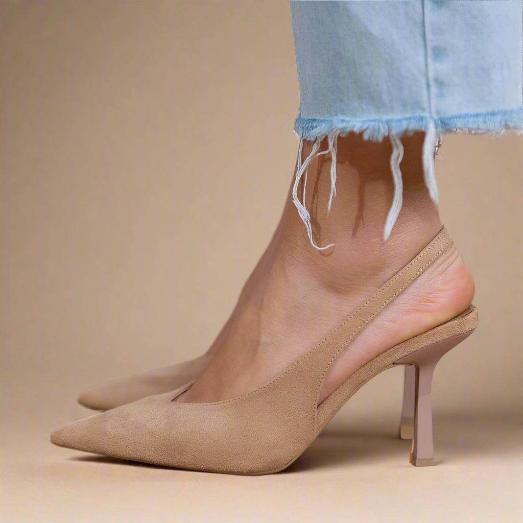 Marlena | Donna Elegante Scarpe Slingback | Raffinate
