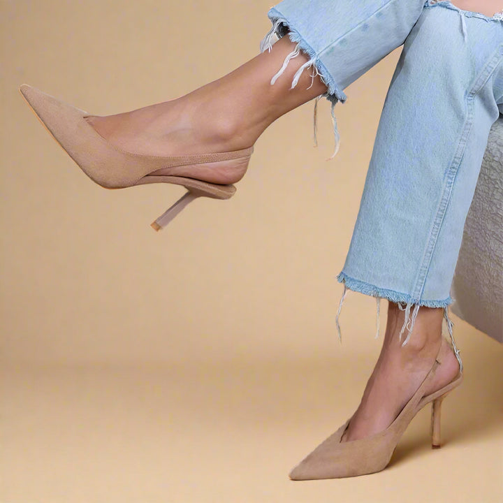 Marlena | Donna Elegante Scarpe Slingback | Raffinate